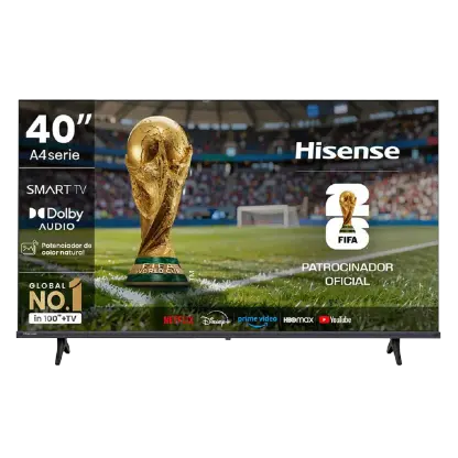 TELEVISOR HISENSE 40" FULL HD 40A4NV
