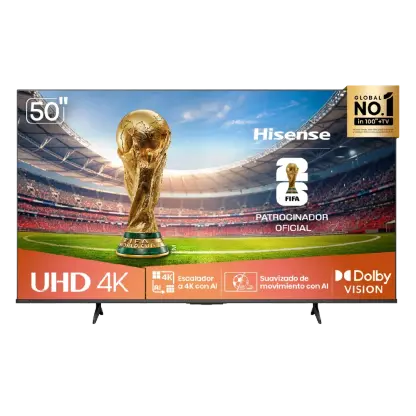 TELEVISOR HISENSE 50" UHD 4K 50A6NV
