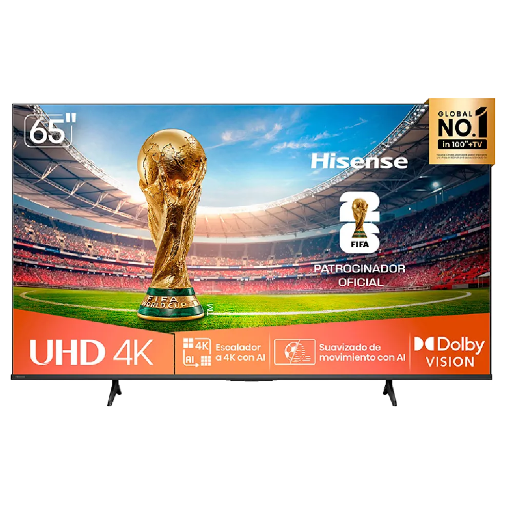 TELEVISOR HISENSE 65" UHD 4K 65A6NV — miniatura 1
