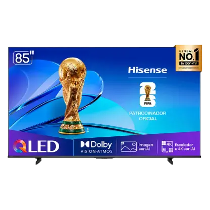 TELEVISOR HISENSE 85" QLED 85Q6QV