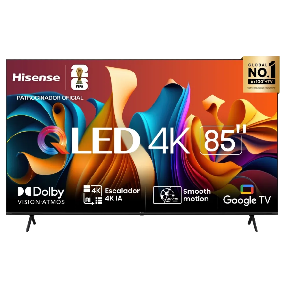 TELEVISOR HISENSE 85" QLED 85QD6N — miniatura 1