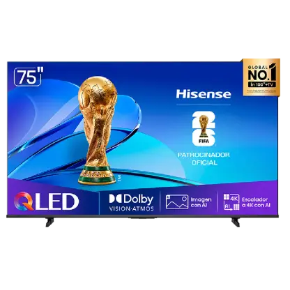 TELEVISOR HISENSE 75"  HI-QLED Q6QV